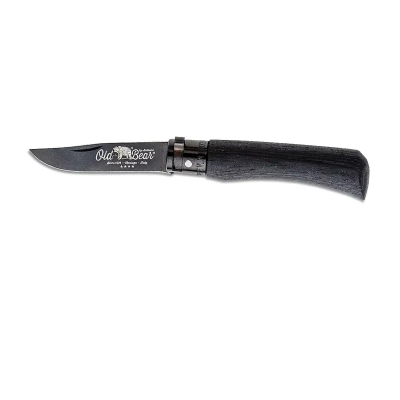 Antonini Old Bear Total Black Folding Knife 1