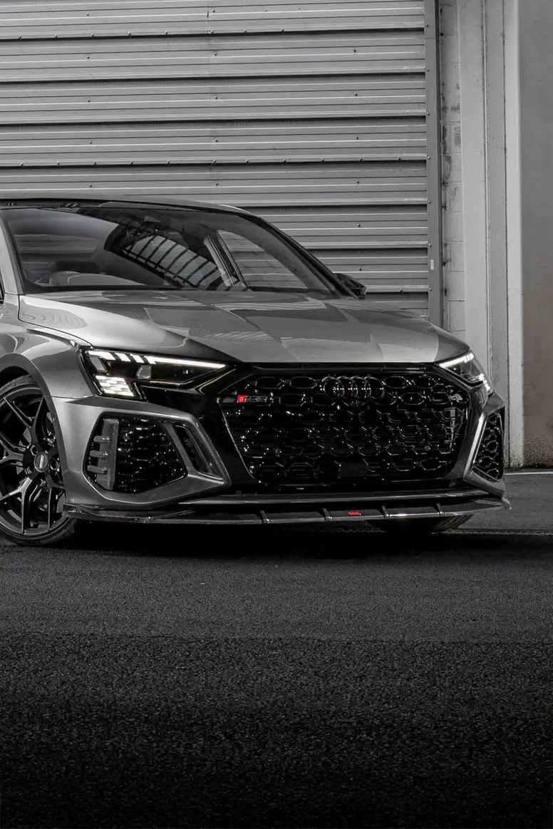 Audi Rs3 Saloon Carbon Urban Front Splitter Elements 1