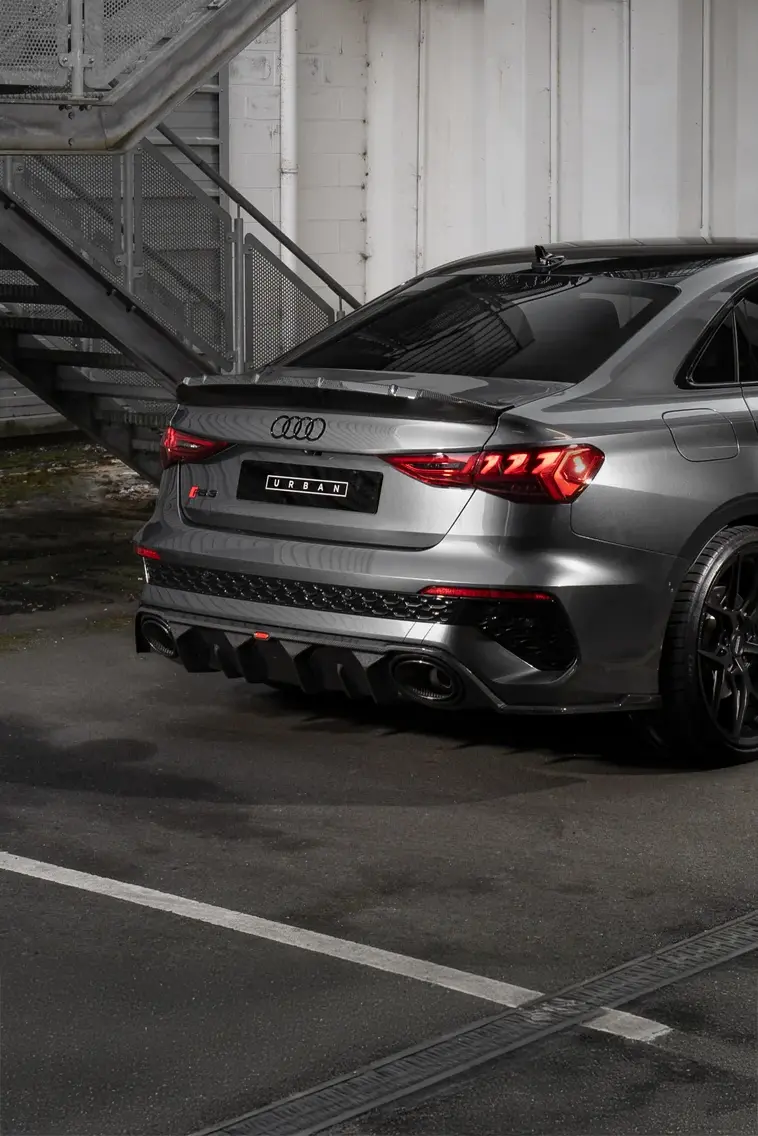 Audi Rs3 Saloon Carbon Urban Rear Spoiler 1