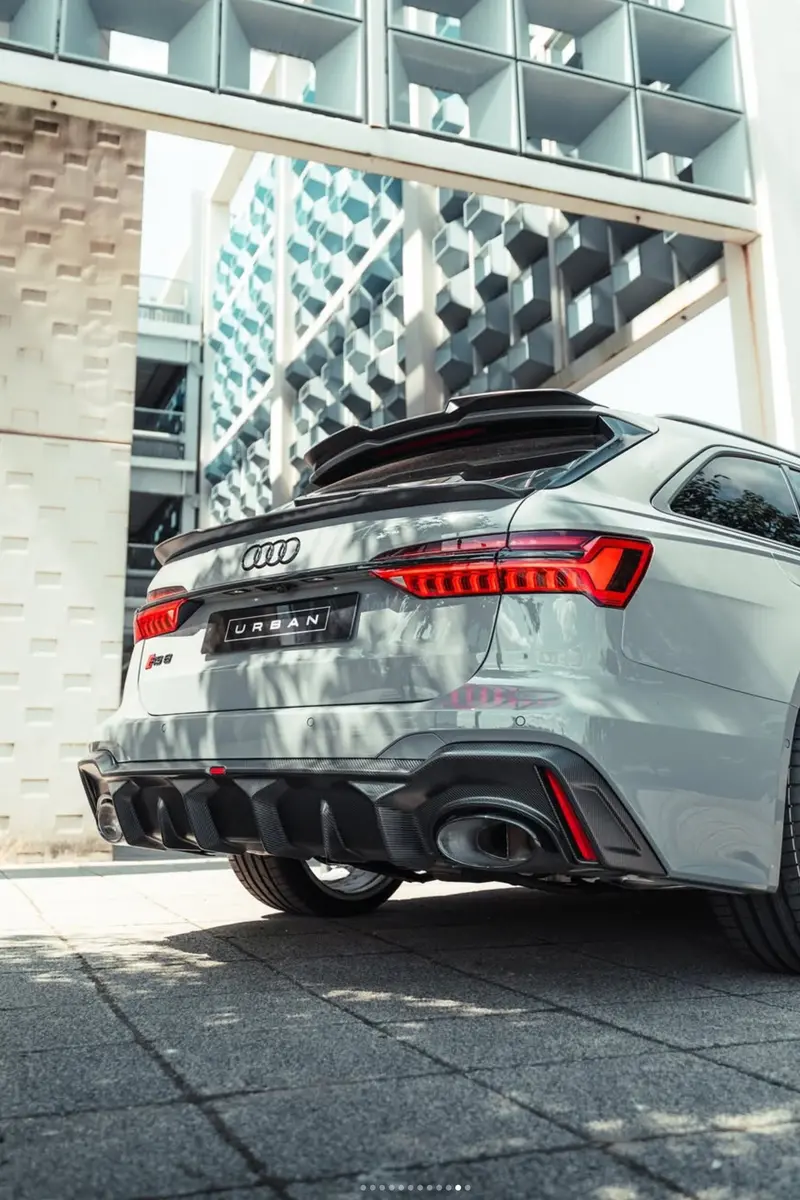 Audi Rs6 Carbon Urban Rear Diffuser 1