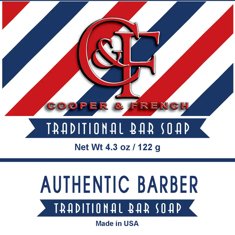 Authentic Barber Bar Soap 1