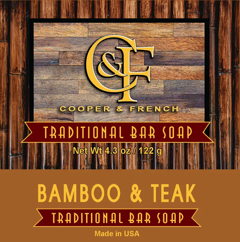 Bamboo & Teak Bar Soap 1