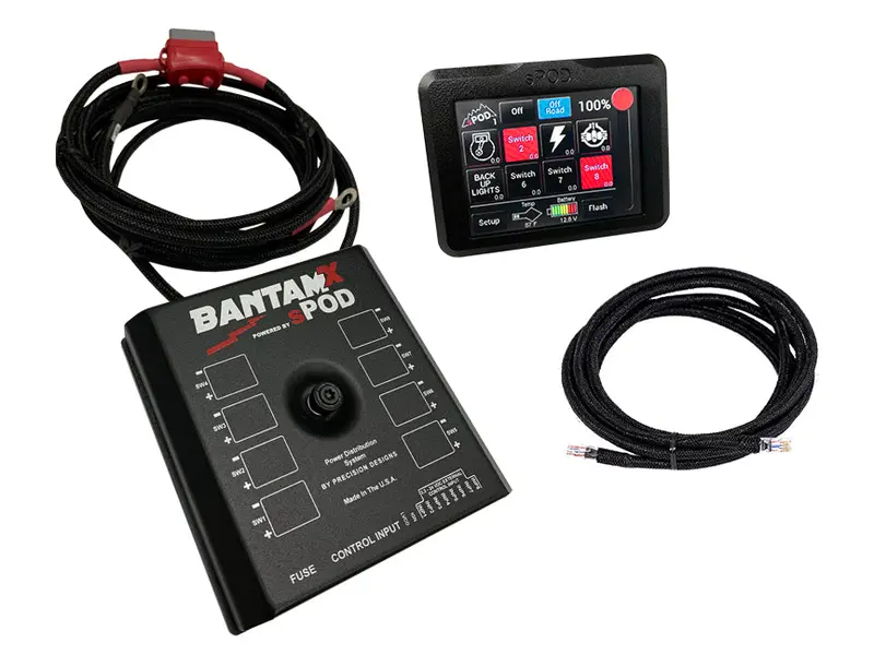 Bantamx Touchscreen For Uni With 36 Inch Battery Cables 1