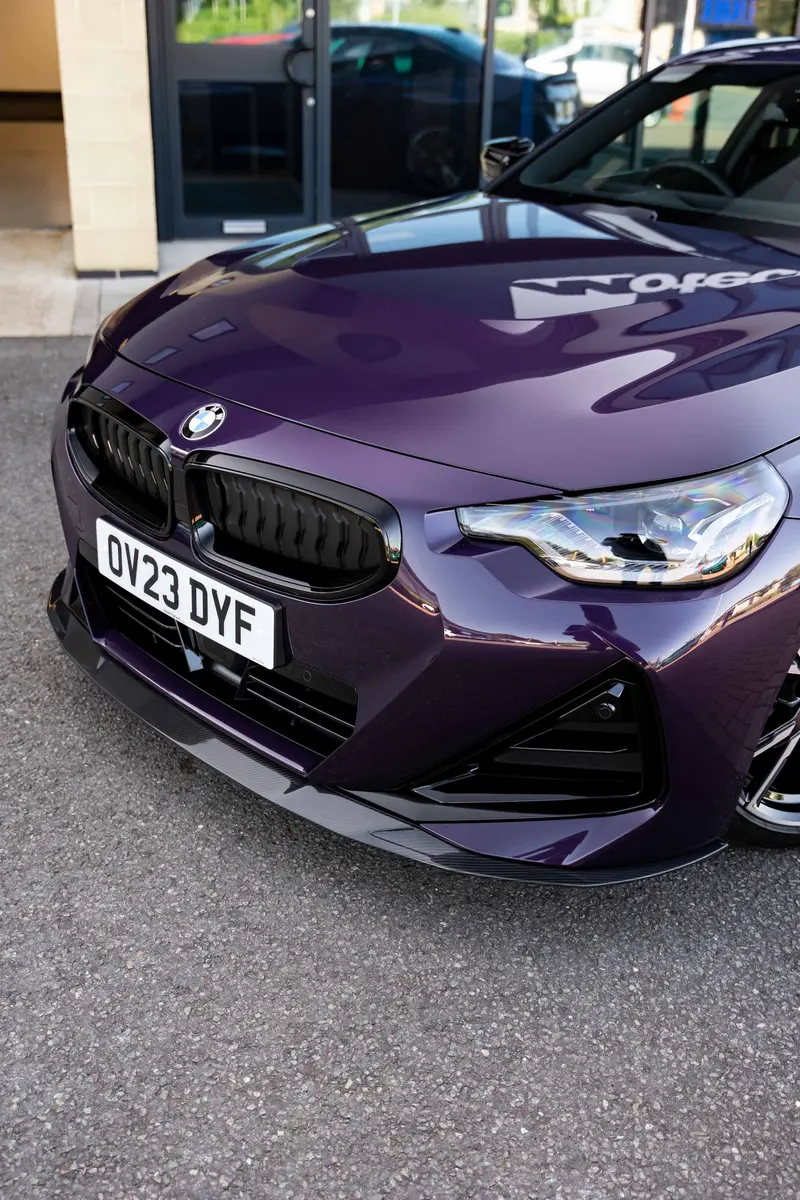 Bmw 2 Series & M240i G42 Pre-Preg Carbon Fibre Front Splitter 1