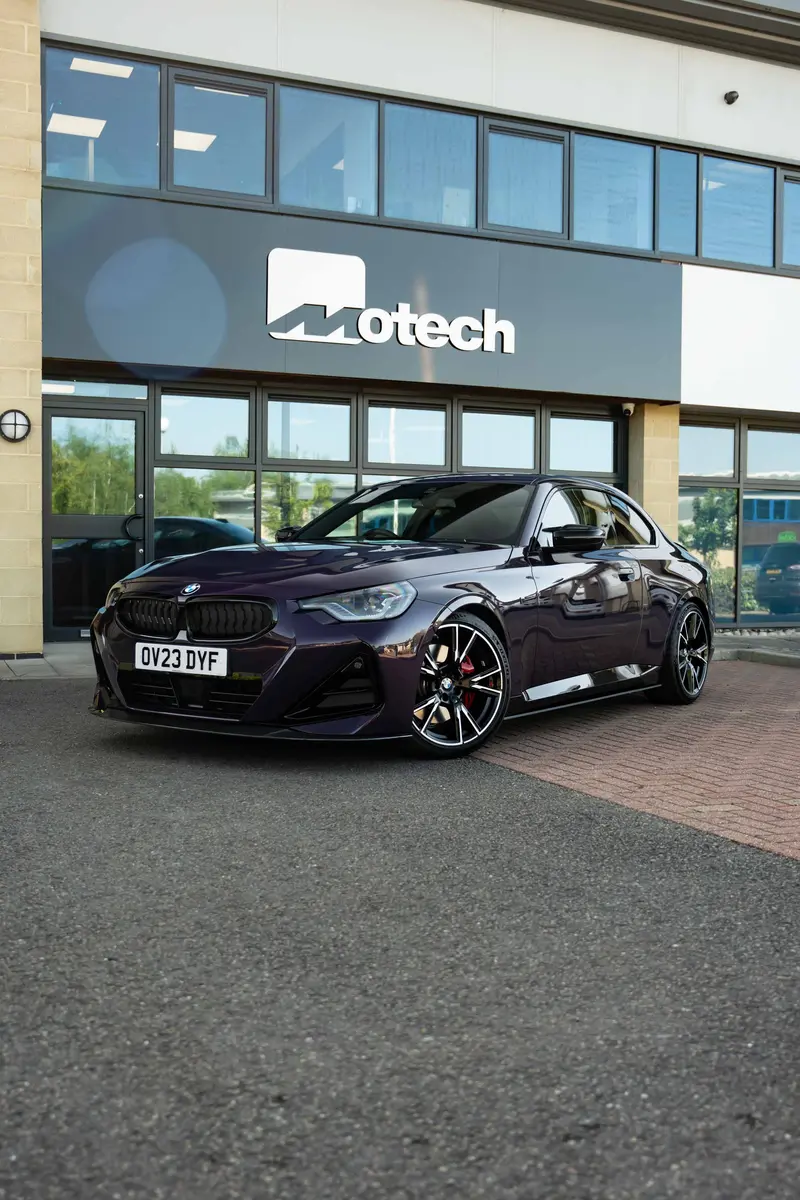 Bmw 2 Series & M240i G42 Pre-Preg Carbon Fibre Front Splitter 2