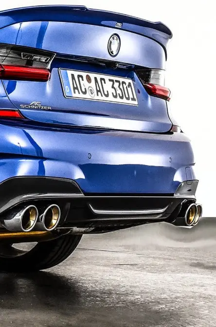 BMW 3 Series G20 / G21 (320i / 330i / 340i xDrive) AC Schnitzer Quad-Outlet Exhaust