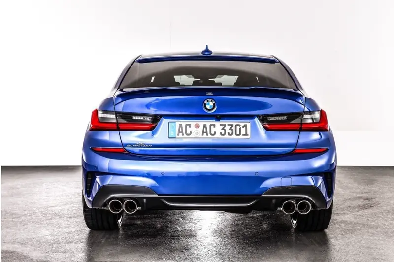 Bmw 330D / M340d G21 Ac Schnitzer Quad Tailpipes Chrome 2