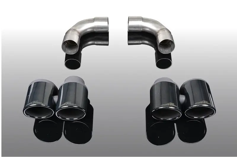 Bmw 430D / M440d G22 Ac Schnitzer Quad Tailpipes Black 1