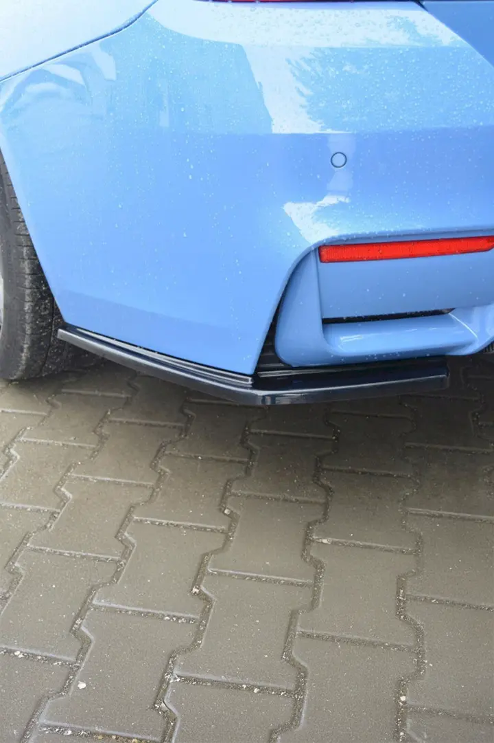 Bmw F82 M4 Maxton Design Rear Side Splitters 1