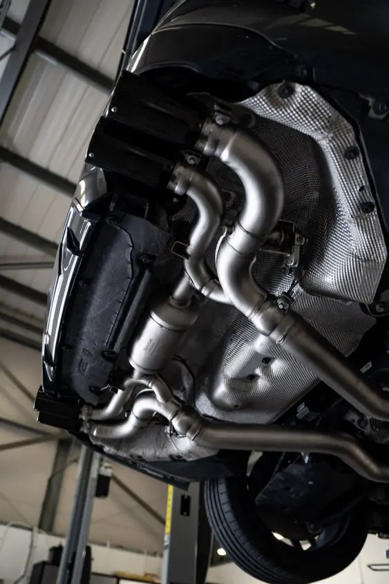 Bmw G22 G26 M440i Race Exhaust Axle Back 3