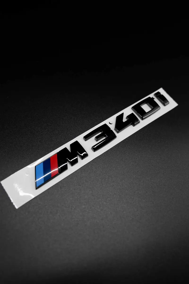 Bmw Genuine Gloss Black M340i Badge 1