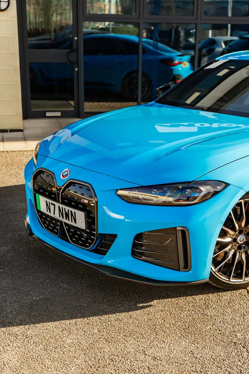Bmw I4 G26 M Performance Carbon Front Splitter 1