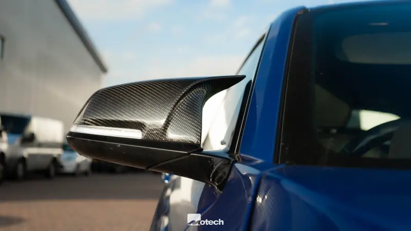 Bmw M-Style Full Carbon Wing Mirror Covers (Various Models) 2