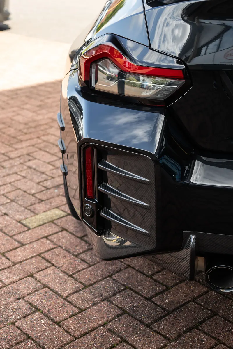 Bmw M2 G87 M Performance Style Carbon Rear Bumper Trims 1
