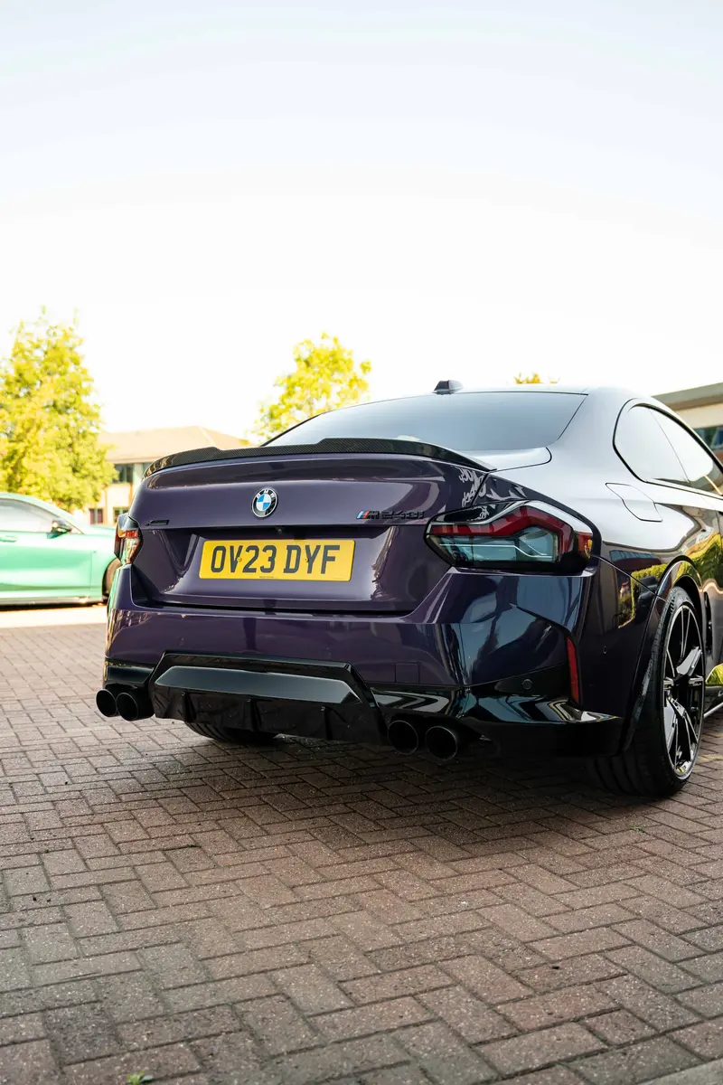 Bmw M240i M2 G42 Carbon Fibre Cs Style Spoiler 2