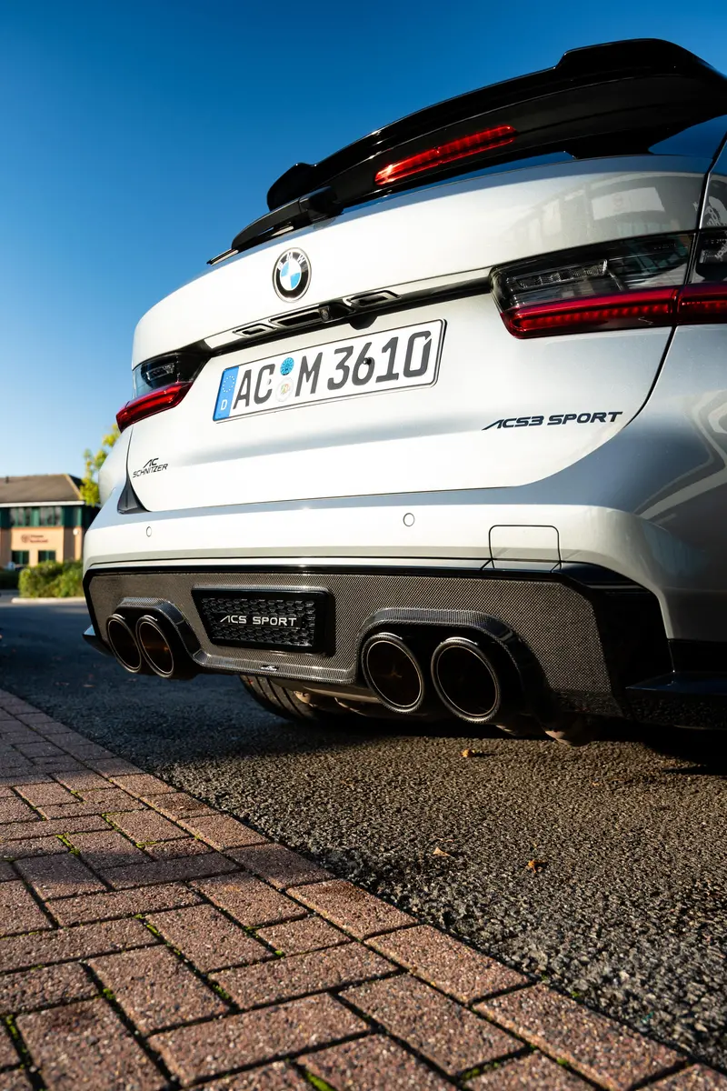 Bmw M3 G80 / G81 Ac Schnitzer Carbon Diffuser 1