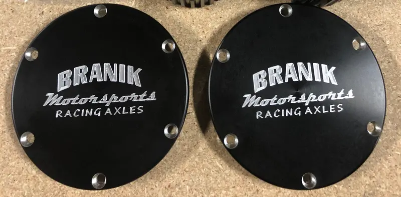 Branik Motorsports 05 Up Ford Drive Flange Caps (Pair Of Caps) 1