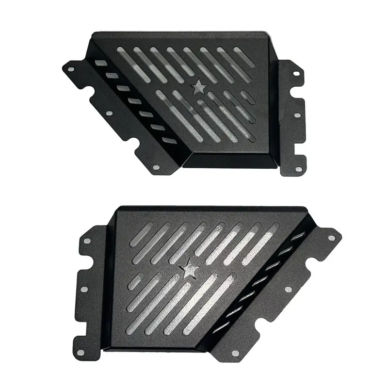 Bronco Front Metal Door Pockets Rock Slide Engineering 1