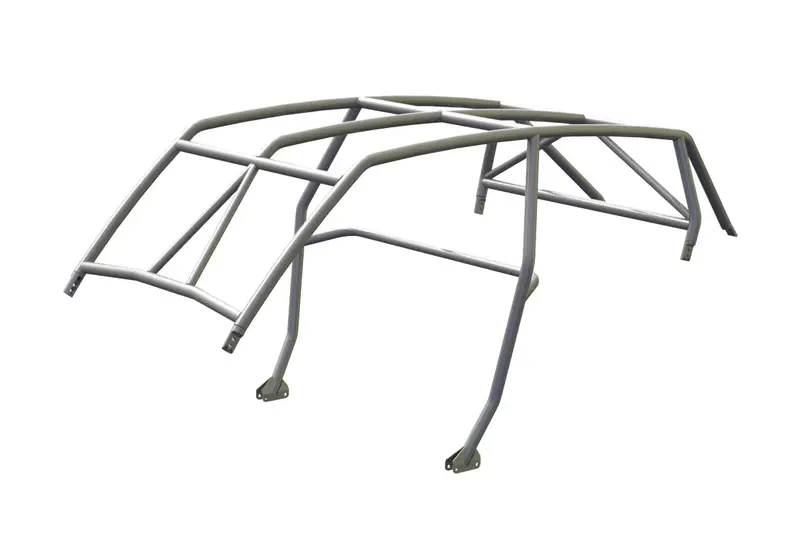 Cagewrx Cagewrx "Super Shorty" Roll Cage Kit: Rzr Xp4 1000 (2019-2023) / Xp4 Turbo S (2018+) 1