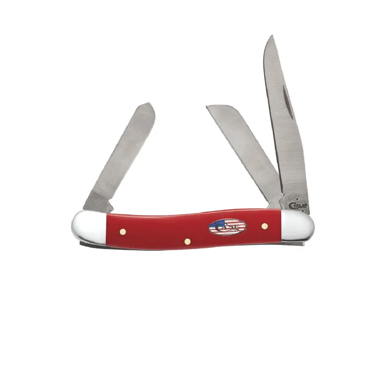 Case Knives American Workman Red Synthetic Medium Stockman 1