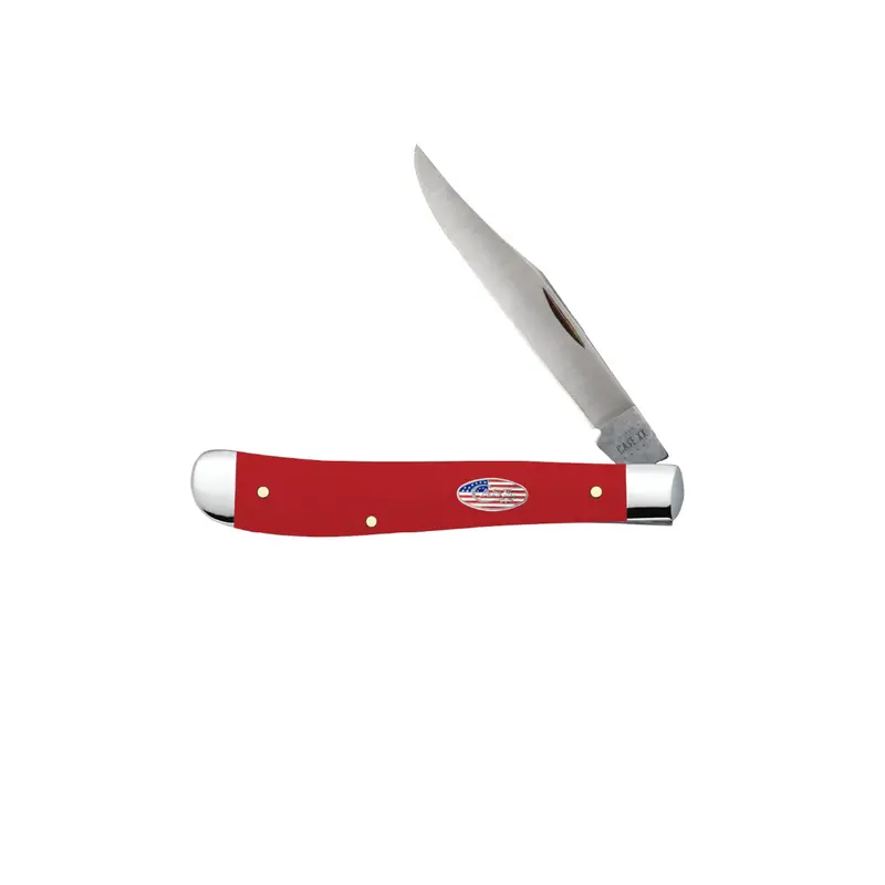 Case Knives American Workman Red Synthetic Slimline Trapper 1