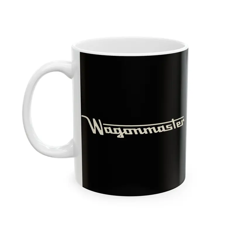Ceramic Mug — Retro Coffee Cup (11Oz/15Oz) - Black 1