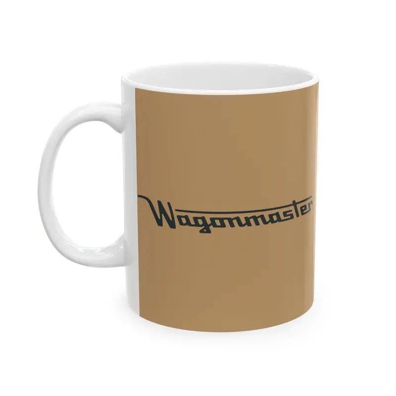 Ceramic Mug — Retro Coffee Cup (11Oz/15Oz) - Camel 1