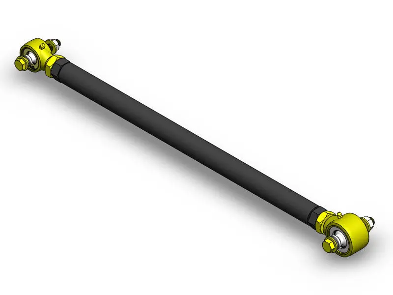 Custom Front Adjustable Track Bar W/Forged Jj 2.0 Width Lower Clayton Off Road 1