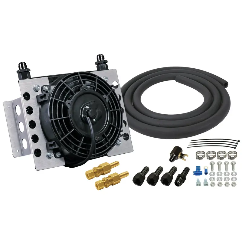 Derale Atomic‑Cool Extreme 15‑Row Remote Transmission Cooler Kit – Pn 15950 1