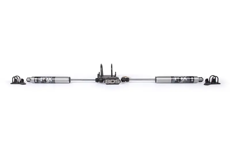 Dual Steering Stabilizer Kit W/ Fox 2.0 Performance Shocks Ford F250/F350 Super Duty 05-24 4Wd 1