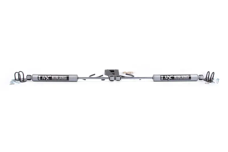 Dual Steering Stabilizer Kit W/ Nx2 Shocks Jeep Grand Cherokee Wj 99-04 1