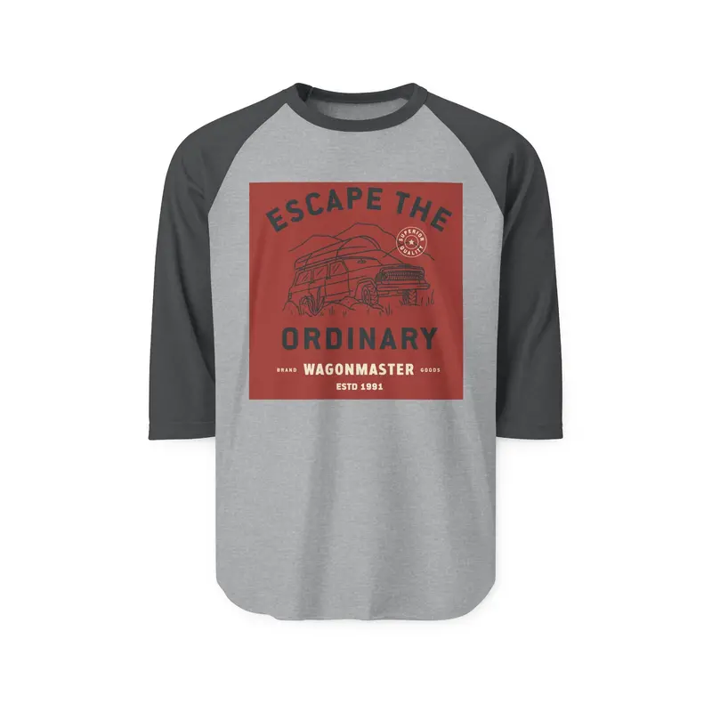 Escape The Ordinary Raglan Shirt 3