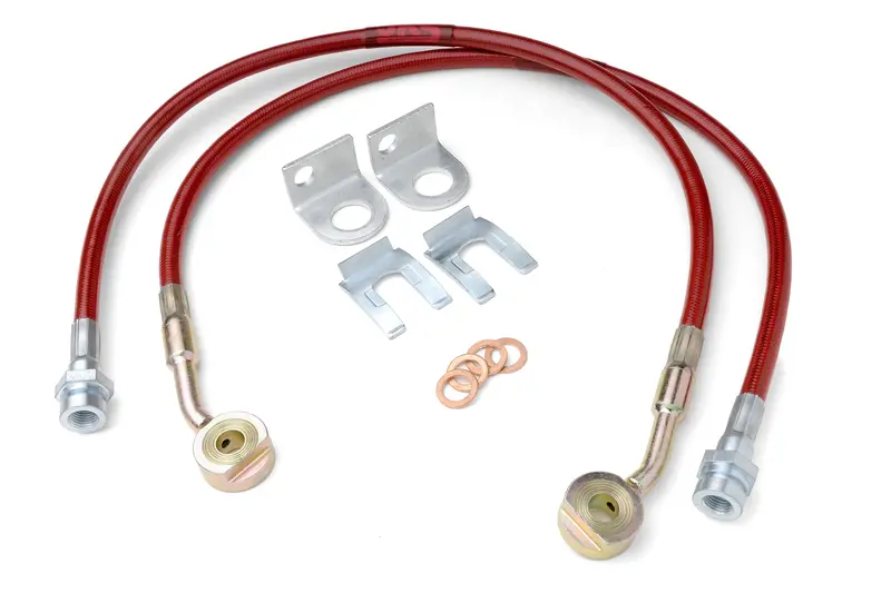 Extended Brake Line Kit Front Wrangler Tj And Lj Grand Cherokee Zj Jks Manufacturing 1