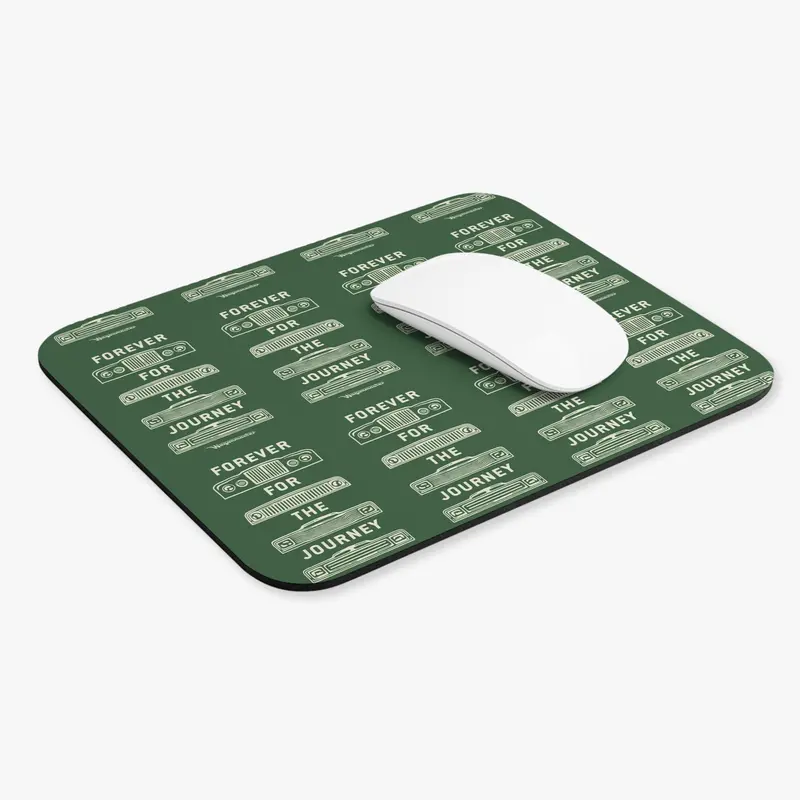 For The Journey Mouse Pad - Hunter Green 1