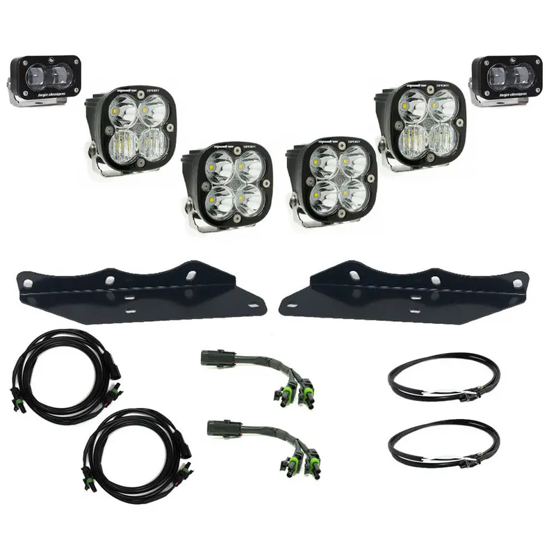Ford, Raptor (17-20) Fog Pocket Kit S2 Sae Sportsmen Baja Designs 1