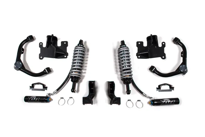Fox 2.5 Coil-Over Conversion Upgrade 4.5 Inch Lift Factory Series Silverado/Sierra 2500Hd/3500Hd 01-10 4Wd Fox 2.5 Performance Shocks Diesel Fox 2.5 Performance Shocks 1