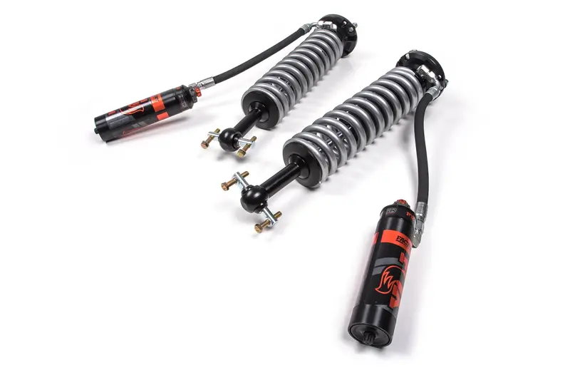 Fox 2.5 Coil-Over Shocks W/ Dual Speed Compression Adjust Reservoir Adjuster 6 Inch Lift Performance Elite Series Chevy Silverado And Gmc Sierra 1500 19-24 1