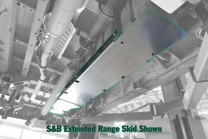 Fuel Tank Skid Plate, S&B Extended Range Compatible - Sprinter 4X4 And Awd (2019-Up) By Van Compass 1