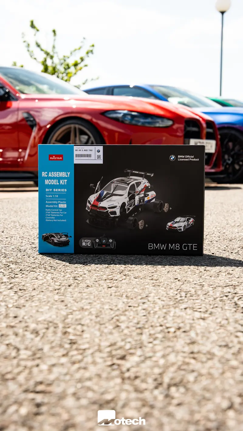 Genuine Bmw M8 Gte Rc Assembly Model Kit Remote Controlled Car 1
