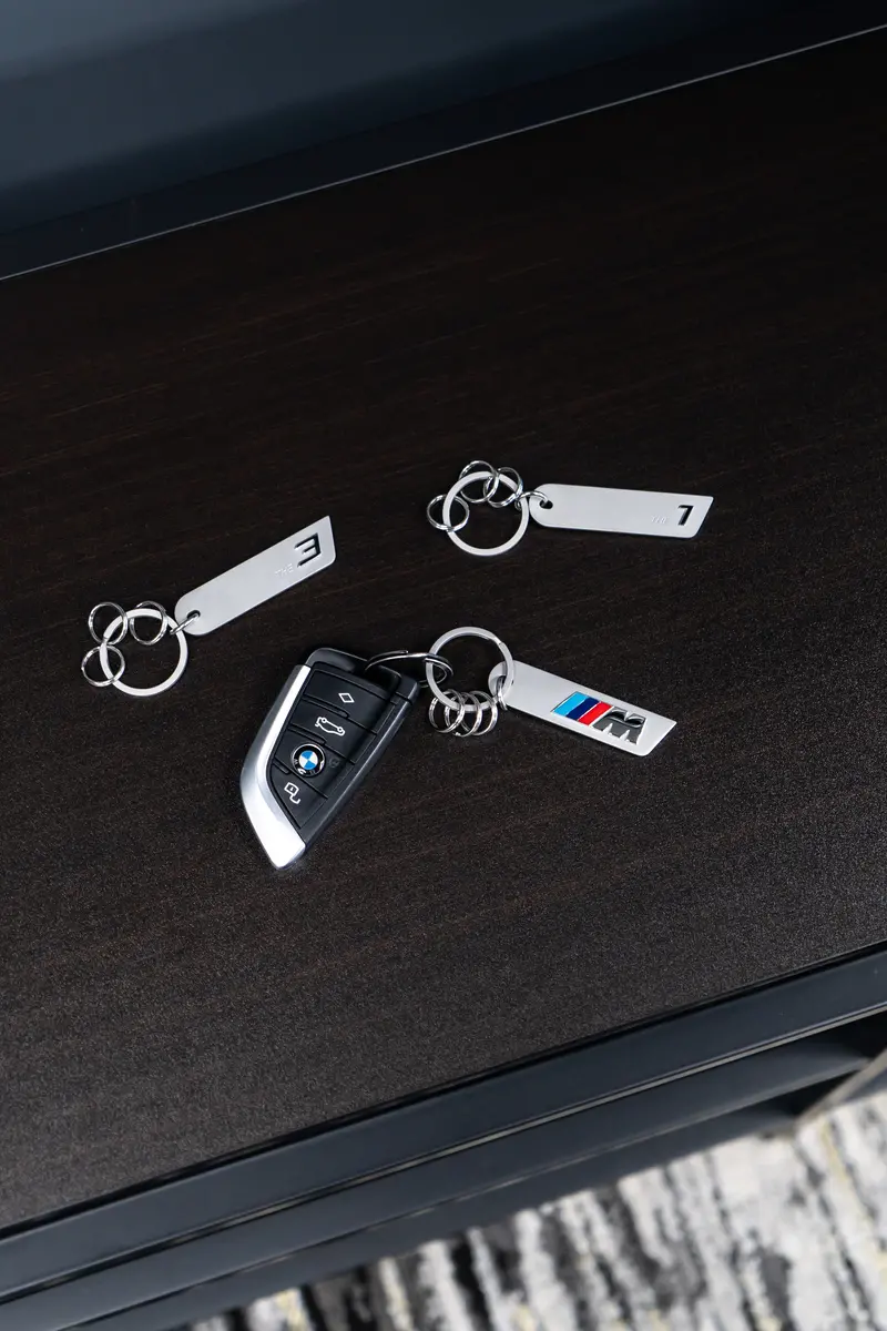 Genuine Bmw Metal Keyring 1