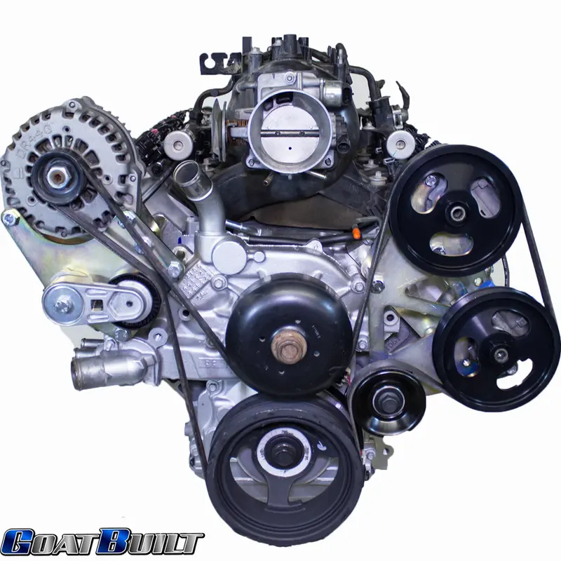 Goatbuilt Gm Ls1 Dual Power Steering Pump Brackets – F-Body Spacing 1