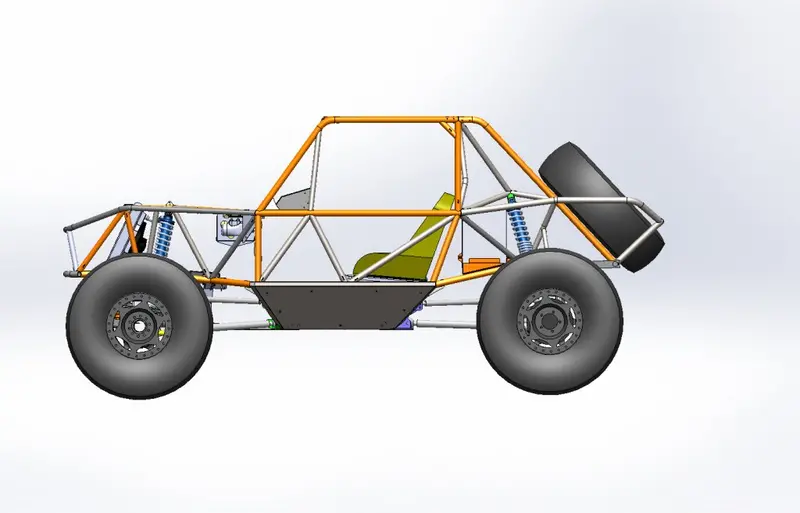 Ibex 2 Seat Chassis Kit 4