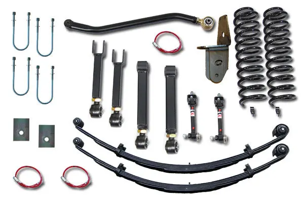 Jeep Cherokee 4.5 Inch Overland Plus Short Arm Lift Kit 1984-2001 Xj Clayton Off Road 1