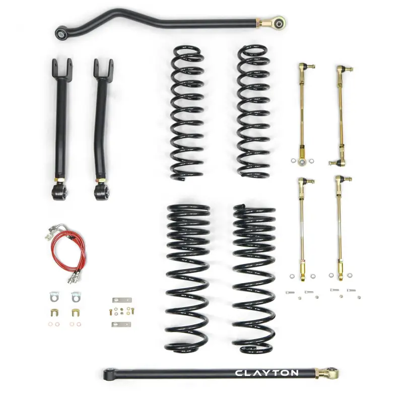 Jeep Gladiator 3.5 Inch Ride Right Lift Kit For 20+ Gladiator Jt Clayton Offroad 1