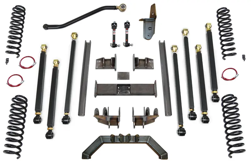 Jeep Grand Cherokee 5.0 Inch Pro Series 3 Link Long Arm Lift Kit 1993-1998 Zj Clayton Off Road 1