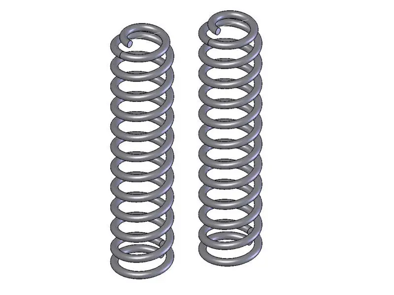 Jeep Grand Cherokee 7.0 Inch Front Coil Springs 1993-1998 Zj & Jeep Cherokee 8.0 Inch Front Coil Springs 1984-2001Xj Clayton Off Road 1