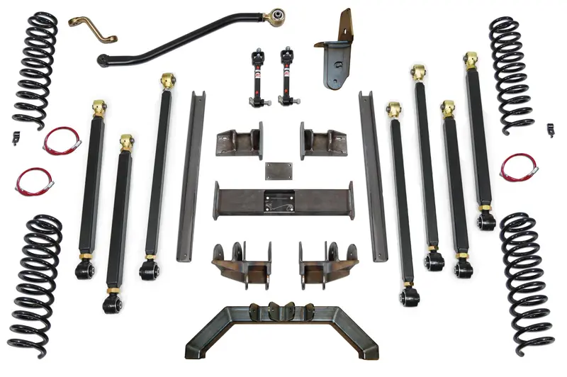 Jeep Grand Cherokee 7.0 Inch Pro Series 3 Link Long Arm Lift Kit 96-98 Grand Cherokee Zj Clayton Off Road 1