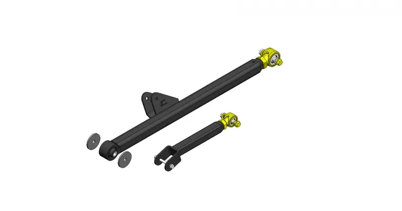 Jeep Grand Cherokee Long Front Control Arm Kit Driver 99-04 Wj Clayton Off Road 1