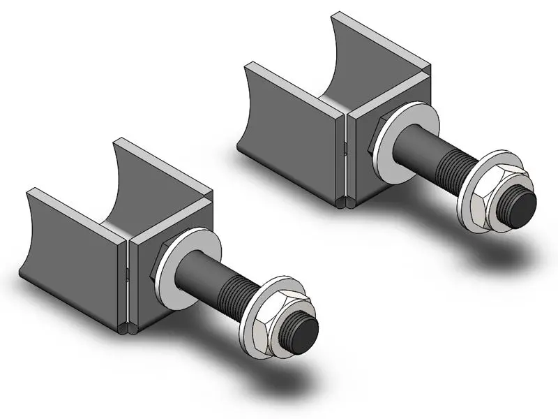 Jeep Grand Cherokee Lower Shock Mounts 1993-1998, Zj Clayton Off Road 1