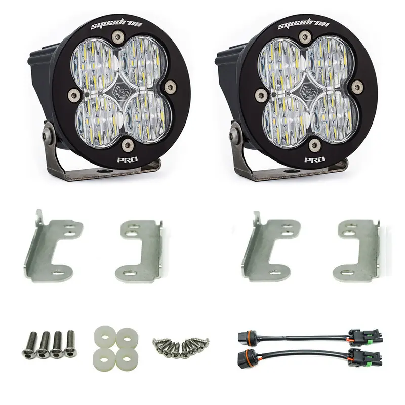 Jeep Jk Fog Lights Pocket Kit Squadron R Pro Baja Designs 1